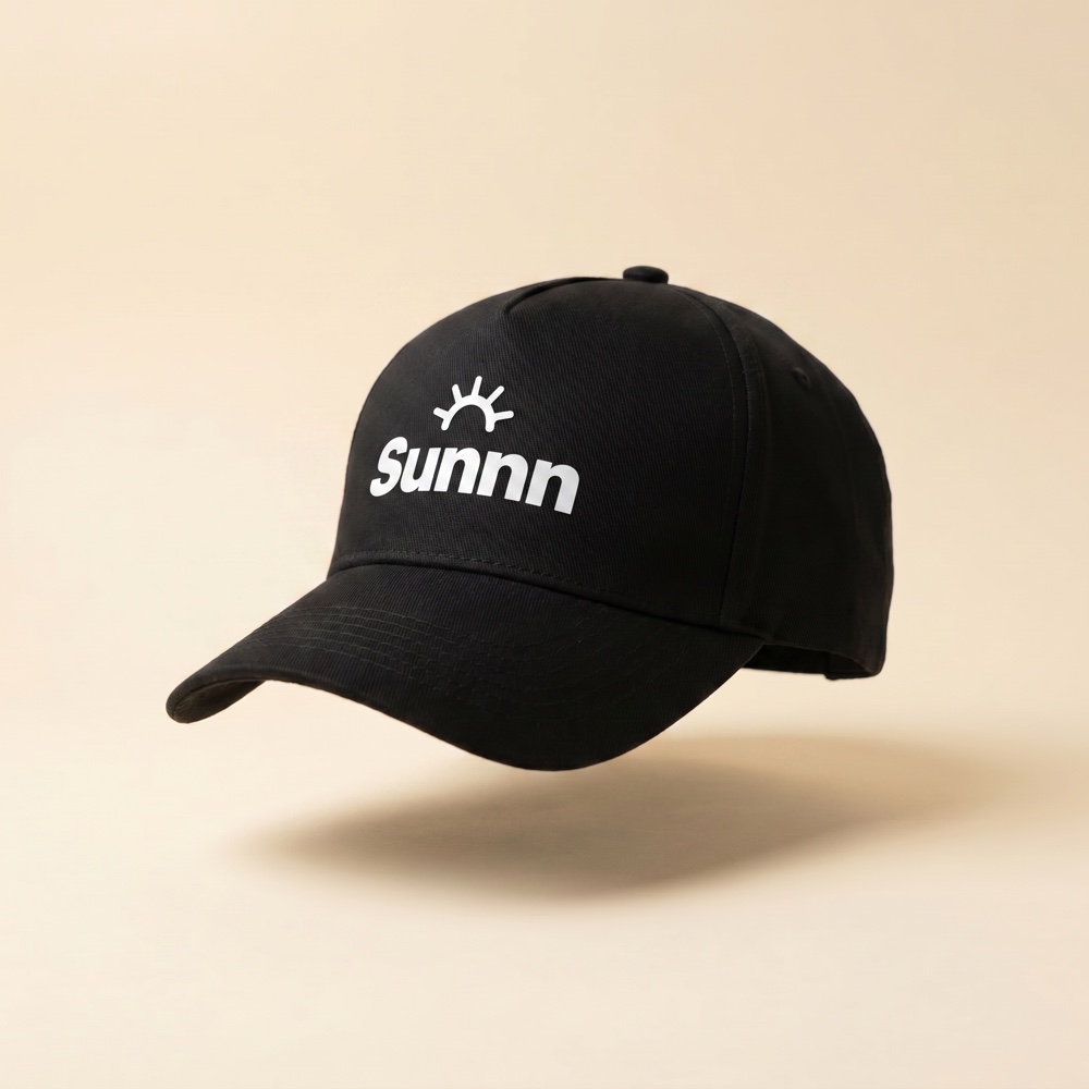 The Sunnn Cap, Black / White
